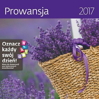 Kalendarz 2017 Prowansja HELMA