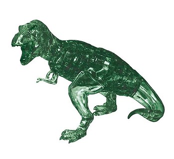 Crystal Puzzle Dinozaur T-Rex zielony BARD