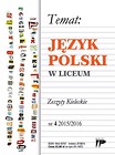 Język Polski w Liceum nr 4 2015/2016