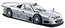 Samochód Mercedes-Benz CLK-GTR skala 1:26