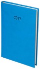 Kalendarz 2017 A5 Vivella z registrami Niebieski