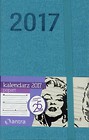 Kalendarz 2017 A6 PopArt Turkusowy ANTRA