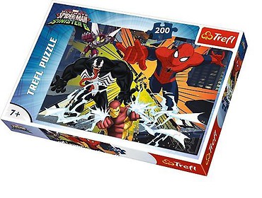 Puzzle 200 - Wielkie Starcie - Spiderman TREFL