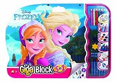 Giga Block - Zestaw dla artysty 5w1 - Frozen