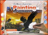 Numerkowe malowanie Junior - Orzeł