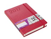 Kalendarz 2017 A5 Formalizm Czerwony ANTRA