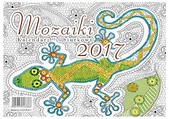 Kalendarz 2017 Biurowy. Mozaiki
