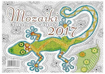 Kalendarz 2017 Biurowy. Mozaiki