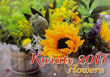 Kalendarz 2017 KA-8 Kwiaty AVANTI