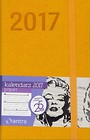 Kalendarz 2017 A6 PopArt Pomarańczowy ANTRA