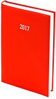 Kalendarz 2017 A5 Tygodniowy Albit Czerwony