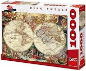 Puzzle 1000 Mapa Historyczna DINO