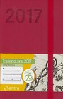 Kalendarz 2017 A6 Impresja Czerwony ANTRA