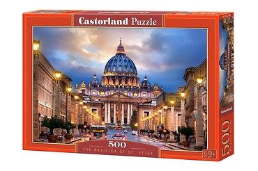 Puzzle 500 The Basilica of St. Peter CASTOR