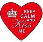 Ogrzewacz Keep Calm and Kiss Me WITH LOVE
