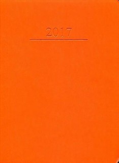 Kalendarz 2017 A5/336 Soft Pomarańczowy DAN-MARK
