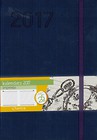 Kalendarz 2017 A5 Impresja Granatowy ANTRA