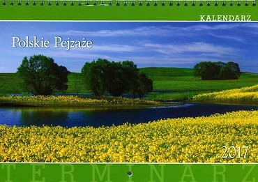 Kalendarz jednodzielny 2017 - Polskie pejzaże MAT