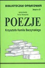 Biblioteczka opracowań nr 031 Poezje Baczyńskiego
