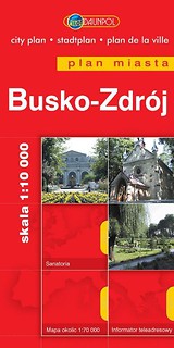 Plan Miasta- Busko-Zdrój  -BR- Daunpol