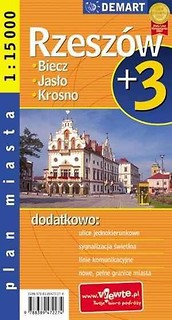 Plan Miasta Rzeszów plus 3   DEMART