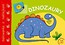 Malowanka z naklejkami - Dinozaury