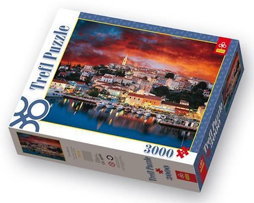Puzzle 3000 Vsar, Istria, Chorwacja TREFL