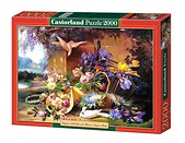 Puzzle 2000 Kwiaty CASTOR