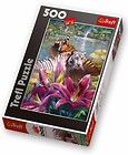 Puzzle 500 Malowane tygrysy TREFL
