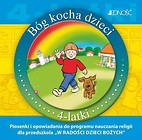 Bóg kocha dzieci 4-latki - Płyta CD z piosenkami..