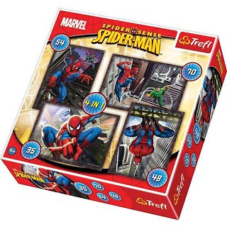 Puzzle 4w1 Spiderman TREFL
