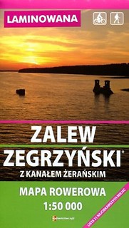 Zalew Zegrzyński...mapa rowerowa (laminowana)