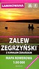 Zalew Zegrzyński...mapa rowerowa (laminowana)