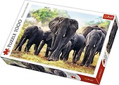 Puzzle 1000 Afrykańskie słonie TREFL