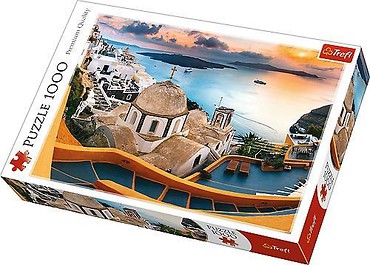 Puzzle 1000 Bajkowe Santorini TREFL