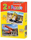Puzzle x 2 - Maszyny budowlane CASTOR