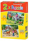 Puzzle x 2 - Jeździectwo konne CASTOR