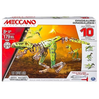 Meccano Core - Multi zestaw 10 modeli - dinozaur