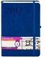 Kalendarz 2017 A5 Formalizm Niebieski ANTRA