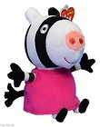 Beanie Babies Lic Peppa Pig - Zoe Zebra