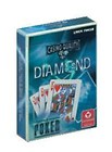 Karty do gry DIAMOND Poker linen blue Cartamundi