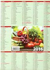 Kalendarz 2016 Listkowy