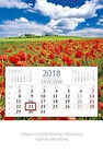 Kalendarz jednodzielny mały 2018 - Horyzont KM4
