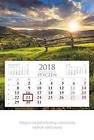 Kalendarz jednodzielny mały 2018 - Panorama KM3
