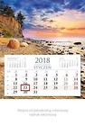 Kalendarz jednodzielny mały 2018 - Wybrzeże KM1