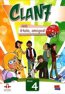 Clan 7 con Hola amigos 4 podręcznik + CD
