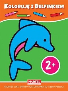 Koloruję z delfinkiem 2+
