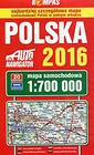 Polska 2016 Mapa samochodowa 1:700 000