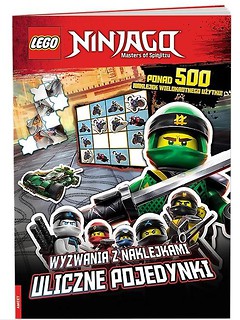 LEGO (R) Ninjago. Wyzwania z naklejkami. Uliczne...