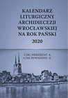 Kalendarz liturgiczny 2020 Archidiecezji Wrocław.